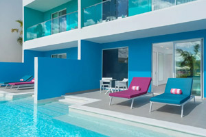 Sunrise Swim Up Rooms at Sunrise Miches Beach Resort: